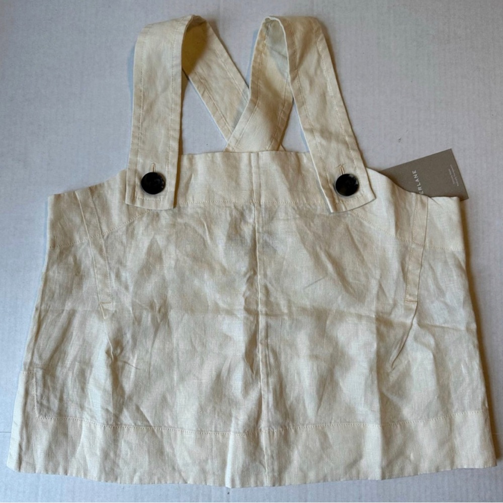 NEW Everlane Apron Linen Tank Top Sz 4